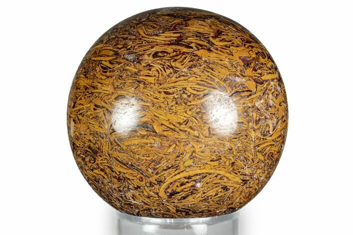 Polished Miriam Jasper Sphere - India #343037